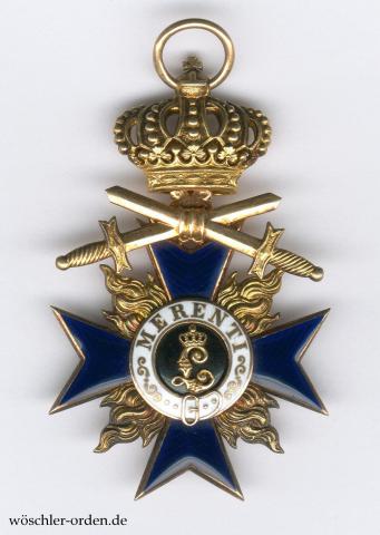 Bayern, Militär-Verdienstorden (2. Modell), III. Klasse mit der Krone und Schwertern (2. Typ), von Leser