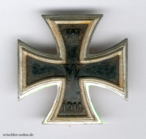 Preußen, Eisernes Kreuz 1914 I. Klasse, Zweitstück von Sedlatzek, Berlin