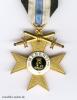 Bayern, Militär-Verdienstkreuz (3. Modell), I. Klasse mit Schwertern (1. Typ) am Band für Kriegsverdienst, von Jacob Leser