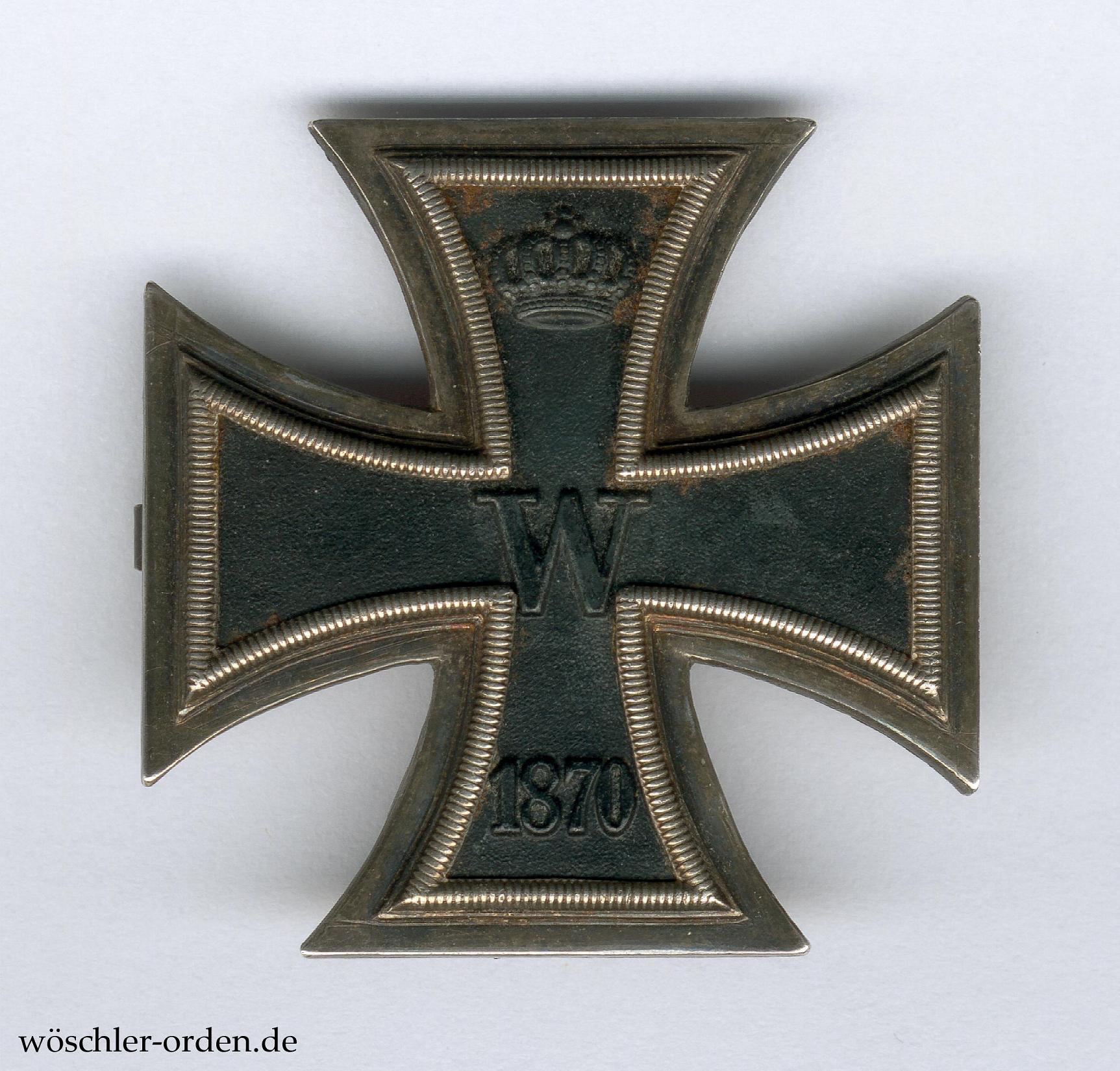 Ordensband 0,30m Preussen Eisernes Kreuz 1870-1914 für Nichtkämpfer usw. 