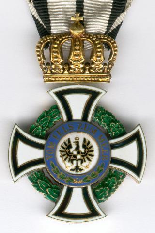 Preußen, Hausorden von Hohenzollern, Kreuz der Ritter, HOSSAUER