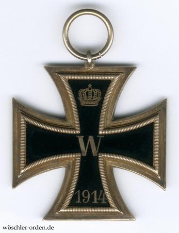 Preußen, Eisernes Kreuz 1914 II. Klasse in Emaille