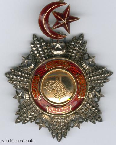 Osmanisches Reich, Medjidie-Orden, IV. Klasse, mit Verleihungsetui