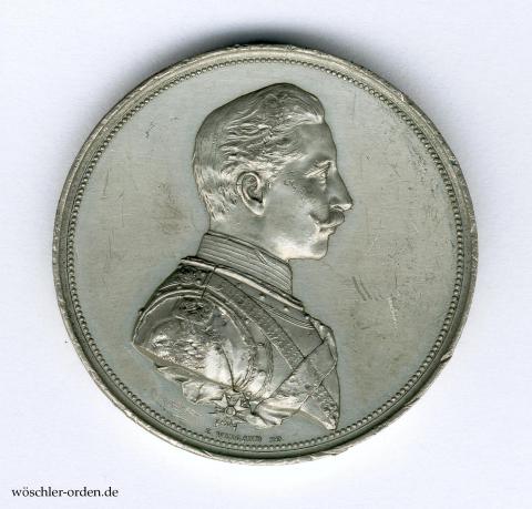 Preußen, Prämienmedaille Wilhelm II. in Zinn