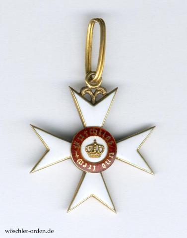 Württemberg, Orden der Württembergischen Krone, Ritterkreuz, von Steinam