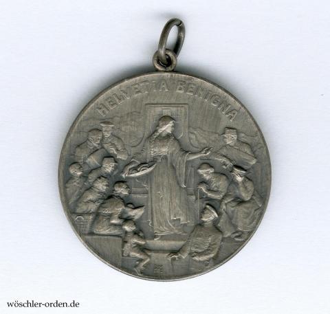 Deutsches Reich, Kleine Helvetia-Benigna-Medaille als Anhänger