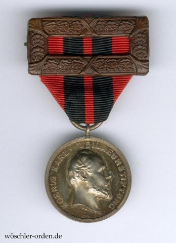 Württemberg, Medaille der König-Karl-Jubiläumsstiftung (2. Modell)