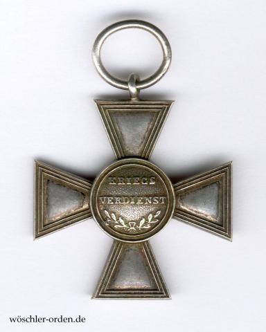 Preußen, Militär-Ehrenzeichen I. Klasse (Modell 1864), Zweitstück