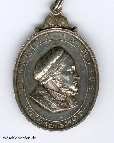 Sachsen, Albrechtsorden (1. Modell), Silberne Medaille