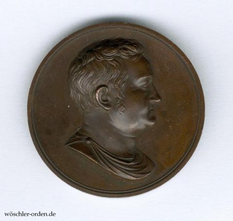 Sachsen-Weimar, Größere Zivilverdienstmedaille MITESCUNT ASPERA SAECLA in Bronze