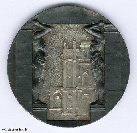 Russland, St. Petersburg, Medaille Bauten der Eremitage 