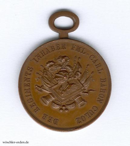 Österreich, Infanterie-Regiment Nr. 31, Bronzene Fleißmedaille