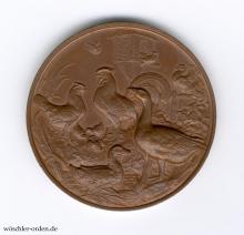 Preußen, Staatspreismedaille für Leistungen in der Geflügelzucht in Bronze (1887)