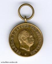 Deutsches Reich, Böhler Kriegerverein, Medaille Wilhelm I., Kaiser von Deutschland