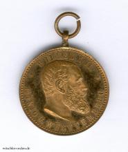 Württemberg, Medaille Einweihung neue Neckarbrücke Cannstatt 1893