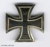 Preußen, Eisernes Kreuz 1914 I. Klasse, Zweitstück von der Königlichen Münze, Stuttgart, an Schiebeverschluss