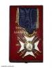 Nassau, Militär- und Zivil-Verdienstorden Adolphs von Nassau, Ritterkreuz mit Schwertern, im Verleihungsetui
