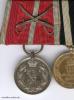 Schaumburg-Lippe, Militär-Verdienstmedaille mit Säbeln, an 3er Ordensschalle